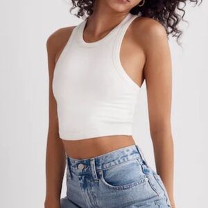 Madewell White Tank Top